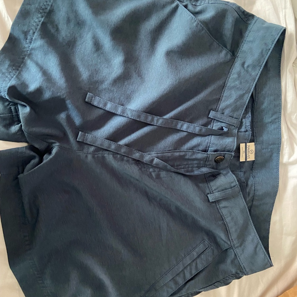 Magellan Outdoors Charcoal Drawstring Shorts